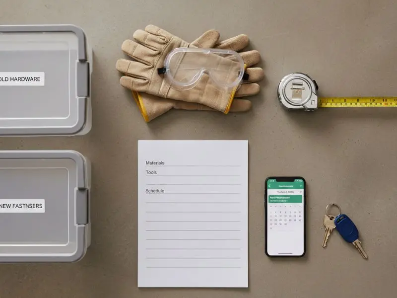 roof replacement preparation