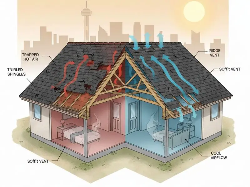Attic Ventilation Repair