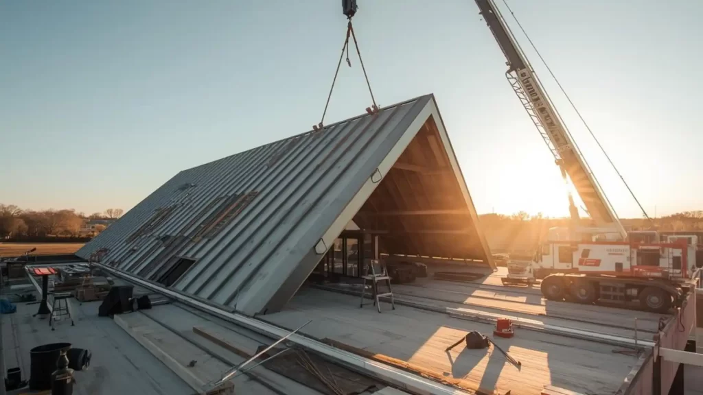 roof pitch replacement