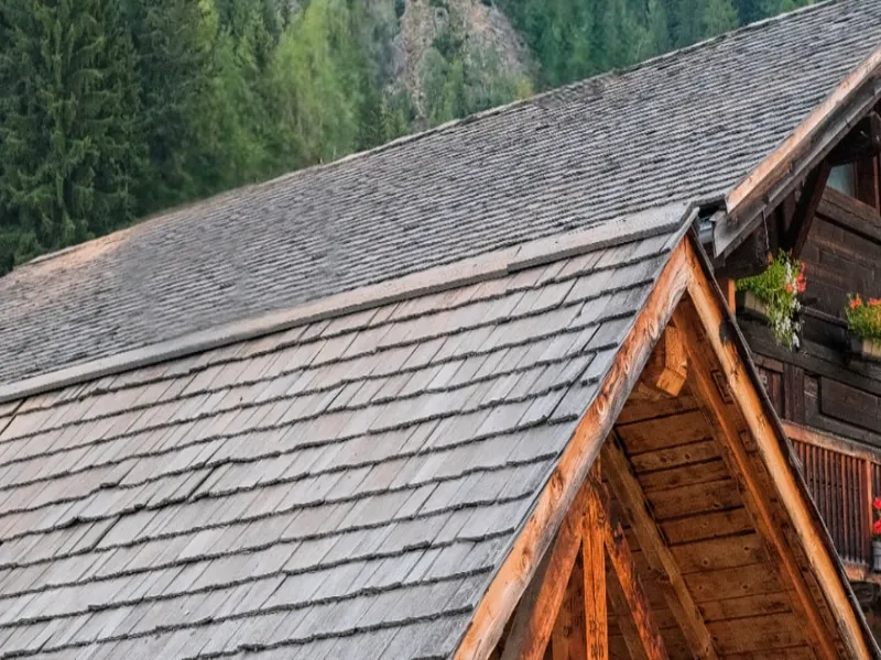 Wood Shakes and Shingles: Natural but High-Maintenance