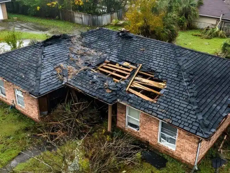 storm roof repair