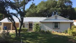 Metal roof investment on a San Antonio, Texas home featuring durable residential metal roofing designed for long-term value, energy efficiency, and storm protection.