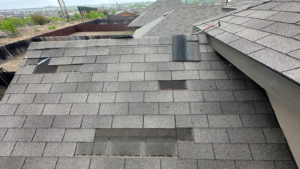 Missing shingles San Antonio roof showing signs of damage