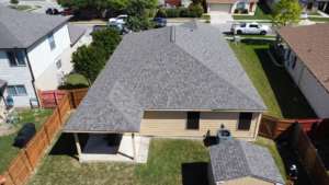 Roof design San Antonio showcasing style, drainage, and weather protection